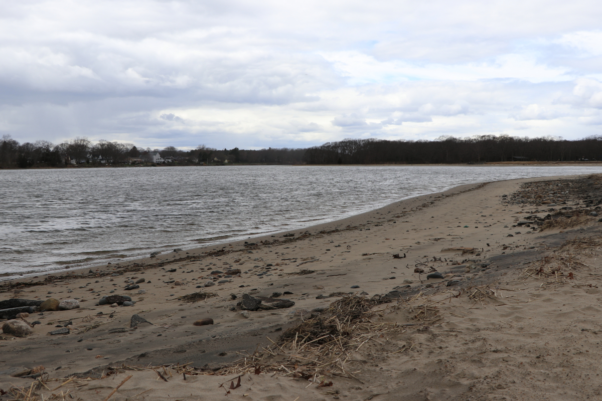 Scorcio del luogo, riva destra.