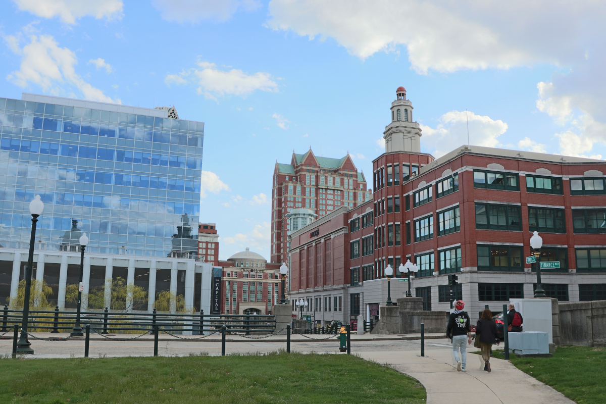 Scorcio della città